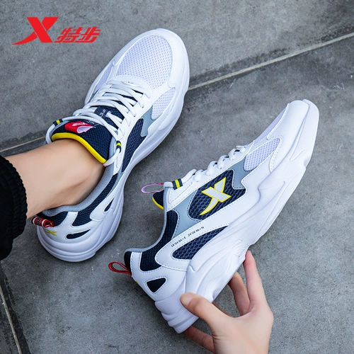 Xtep, спортивная обувь, дышащие летние туфли на платформе