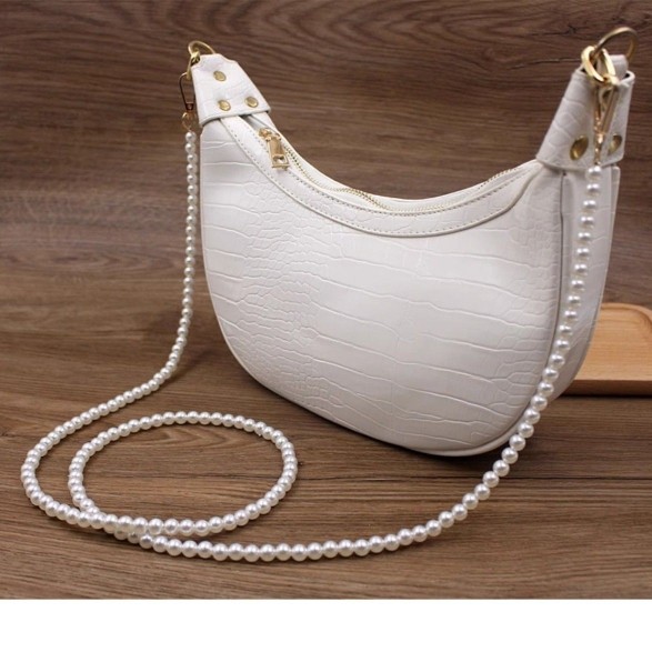 珍珠链条带8MM手工包带配件包包配饰扩音器斜挎包搭配单肩包链子,淘宝优惠券,粉丝福利购,淘宝优惠卷