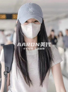 正品47brand帽子联名软顶美式复古水洗鸭舌帽ny洋基棒球帽la潮