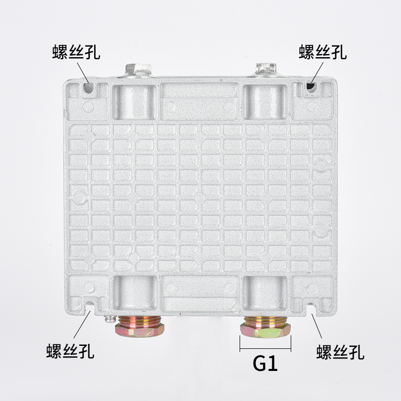 防爆空气开关断路器60A40A铝壳铸铝380V220V壁式明装照明风机电机 - 图2