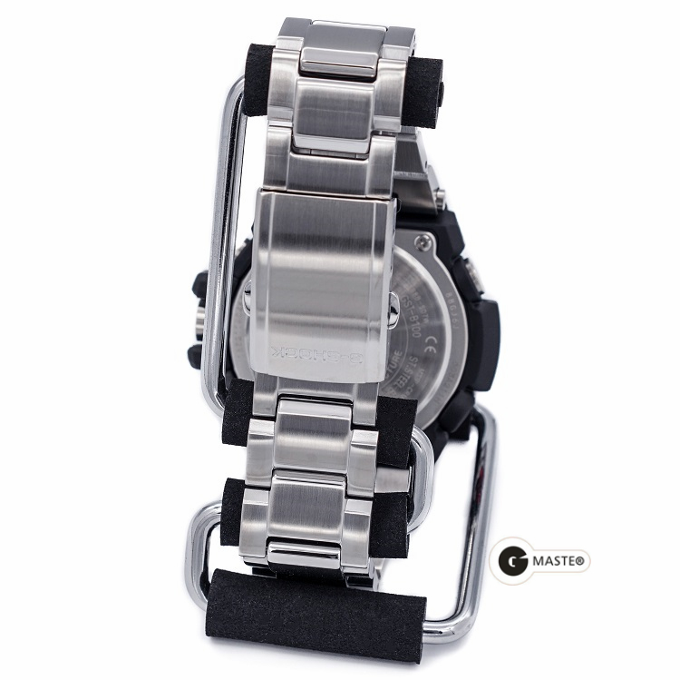 卡西欧钢铁之心G-STEEL GST-B100-1A B D蓝牙运动大表盘手表男款