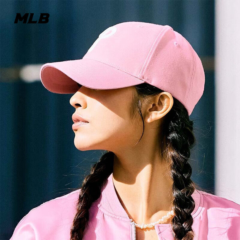 MLB棒球帽男女新款硬顶大标刺绣运动遮阳防晒透气鸭舌帽3ACP0802N,淘宝优惠券,粉丝福利购,淘宝优惠卷