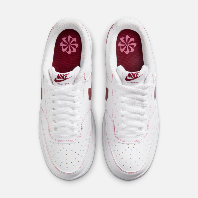 26新款Nike耐克女子板鞋COURT VISION低帮厚底休闲运动鞋IO9552,淘宝优惠券,粉丝福利购,淘宝优惠卷