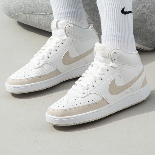 NIKE耐克女COURT VISION女子中帮运动时尚简约潮流休闲板鞋CD5436 - 图0