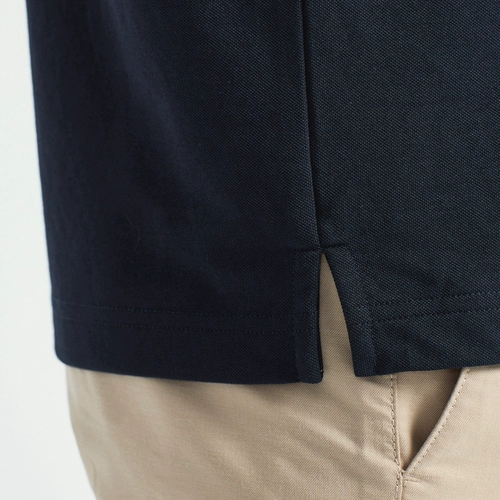 Мужская цветная хлопковая эластичная легкая и тонкая футболка polo, короткий рукав