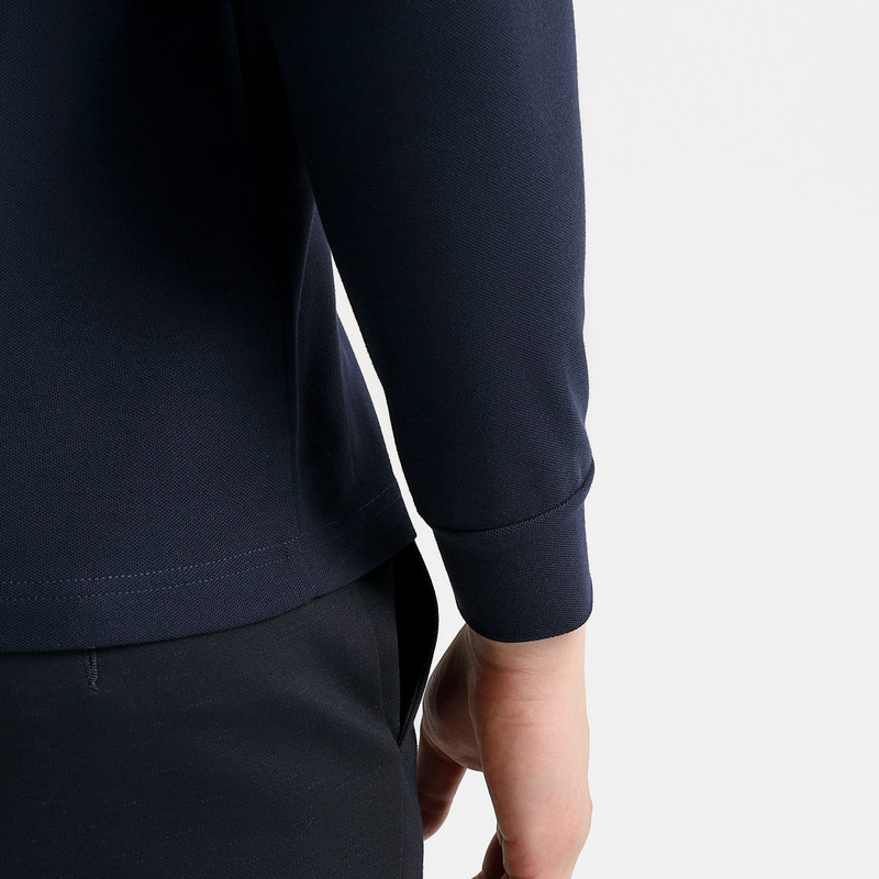 柒牌男长袖秋冬新款商务休闲polo衫 柒牌Polo衫