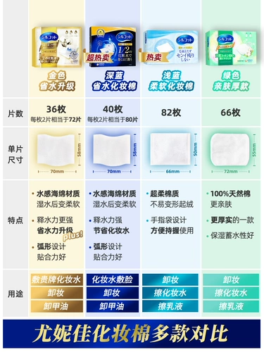 Японские влажные ватные диски, мягкие хлопковые салфетки для лица