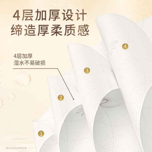【李昀锐同款】清风悬挂式320抽6提抽纸大包家用挂抽卫生纸整箱装 - 图1