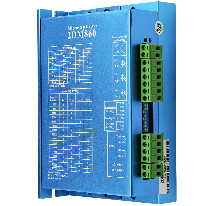 杰美康驱动器2DM860/2DM542两相步进电机驱动57/86电机雕刻机配件-图3