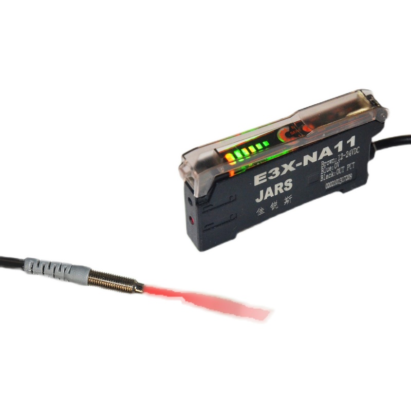 JARS佳锐斯光纤放大器光纤传感器E3X-NA11对射漫反射感应光电开关