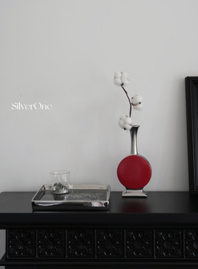 法式中国风装饰托盘高级电镀质感