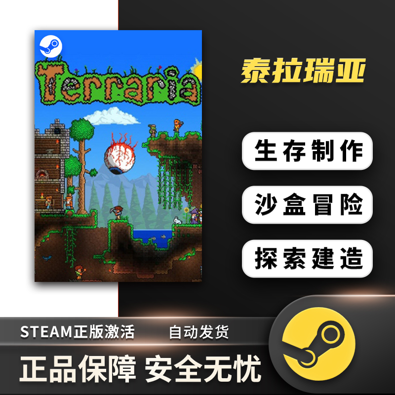 泰拉瑞亚steam Terraria激活码 cdk正版PC中文兑换码 cdkey-图2