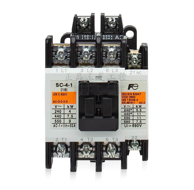 富士交流接触器SC-03 SC-0 SC-05 -4-0 SC-4-1 5-1/G AC110V 220V - 图2