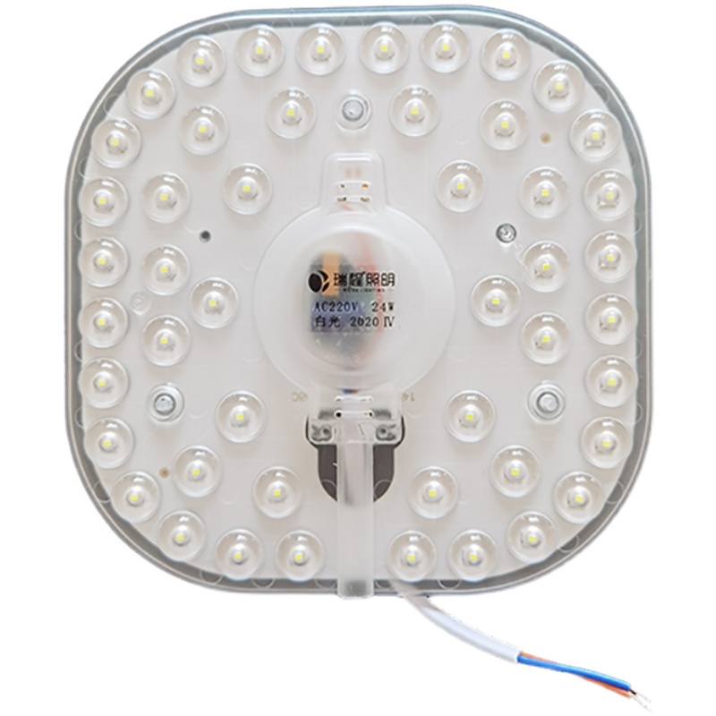 瑞程照明LED方盘模组12W24W36W室内吸顶灯改造灯盘灯芯高亮光源圆 - 图3