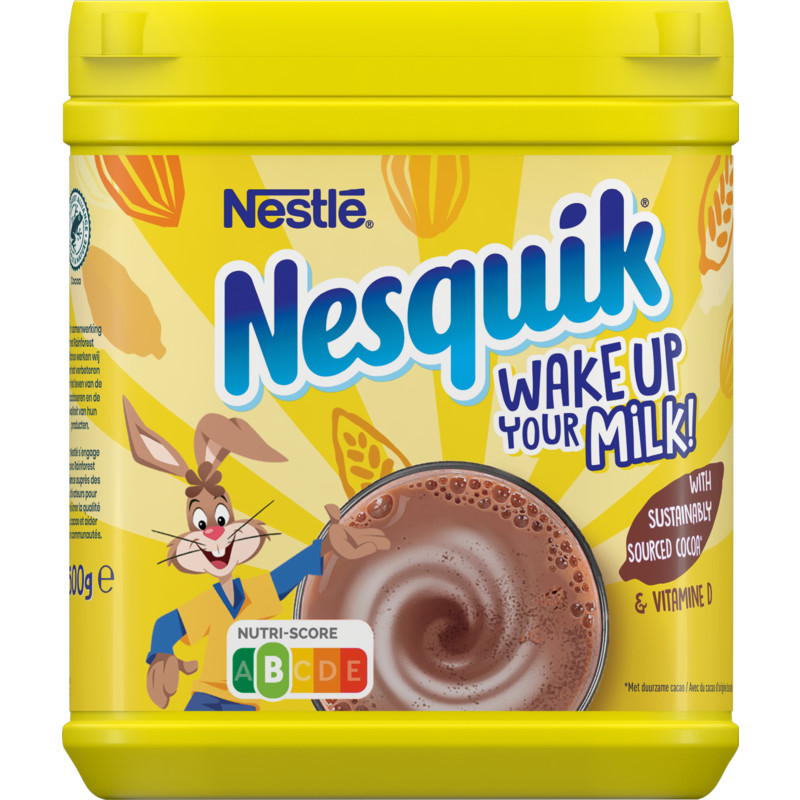 现货荷兰进口Nestle/雀巢Nesquik可可粉速溶冲饮巧克力粉500克 - 图3