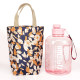 Portable cup holder storage tote bag