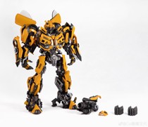 Deformation Toy Robot Diamond CE-04 Large Yellow Bee Movie 3 Alloy Finished Mobile Hand Office Robot ZCO