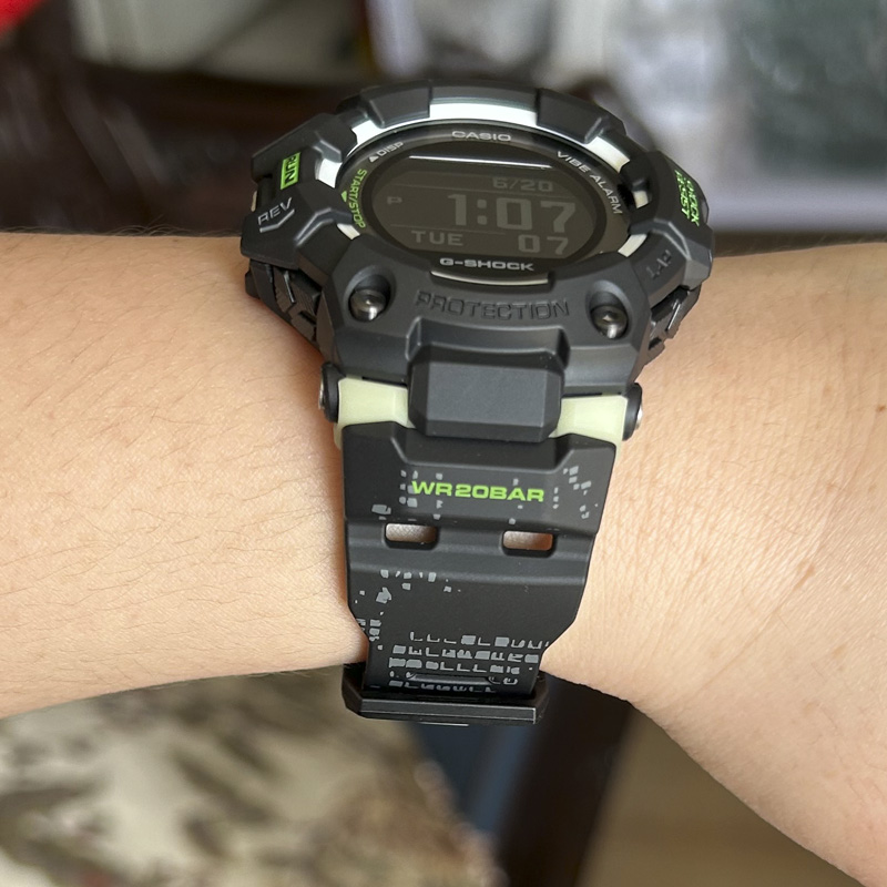 卡西欧G-SHOCK GBD-100LM-1/200LM-1/9/2/RD-4跑步运动蓝牙男手表 - 图0