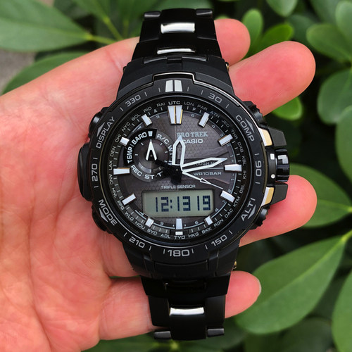 卡西欧PRX-8000T-7A/PRW-6000YT-1/6100YT-1B光能6局电波登山手表 - 图0