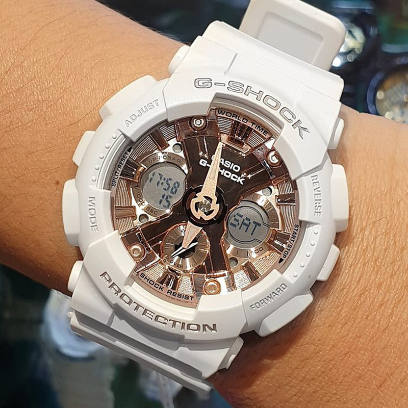 卡西欧手表G-SHOCK GMA-S120MF-7A2/S140-2A/4A/1A/8A 电子男腕表 - 图1