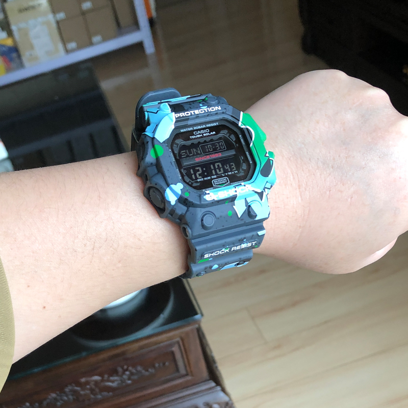 卡西欧G-SHOCK GX-56SS-1/GM-5600SS-1/5600-1/B/3电子运动男手表 - 图1