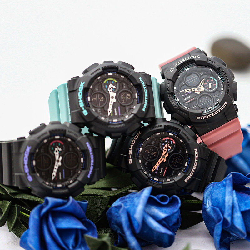 卡西欧手表G-SHOCK GMA-S140-4A/1A/2A/8A/PA/GA-140电子男女腕表