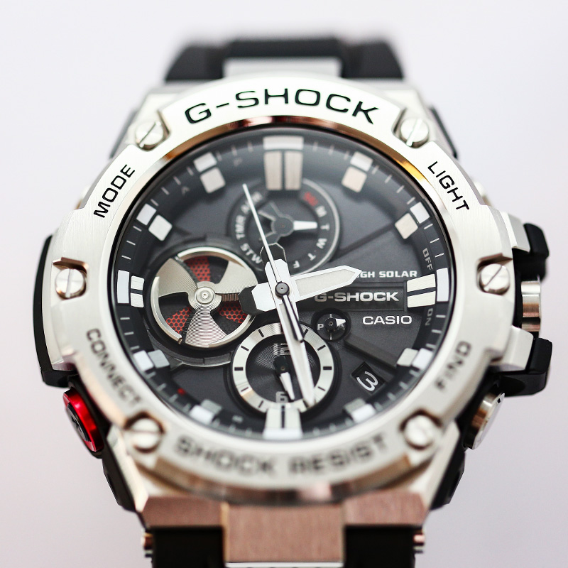 卡西欧手表 G-SHOCK GST-B100-1A/X-1A/GA/GB-1A9 太阳能蓝牙男表 - 图1