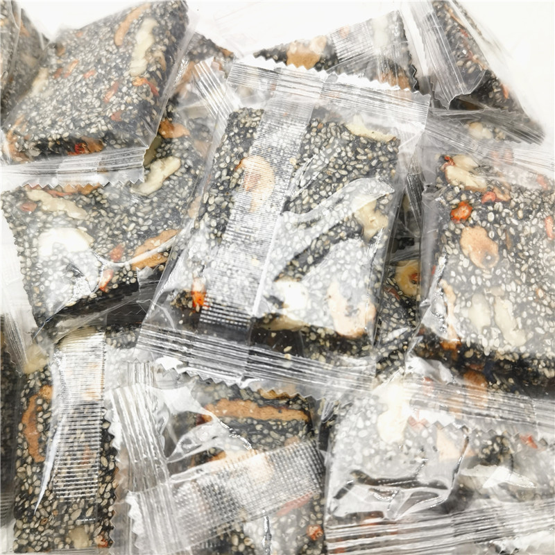 花颜核桃芝麻糕500g/盒酥软飘香香甜可口老少皆宜解馋小零食 包邮 - 图3