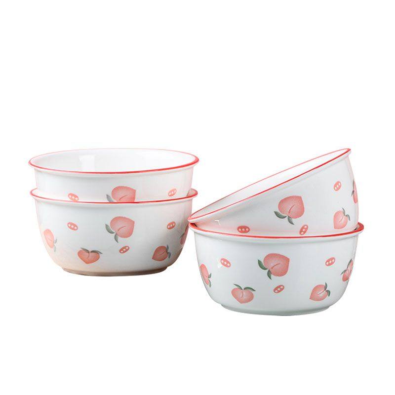 家用陶瓷6英寸面碗大号小清新创意简约个性泡面汤碗学生网红餐具,淘宝优惠券,粉丝福利购,淘宝优惠卷