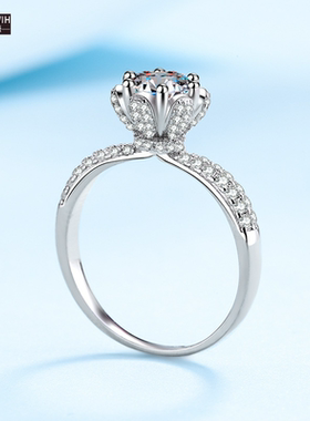 ECETOWIH冰雪皇后款S925纯银戒指