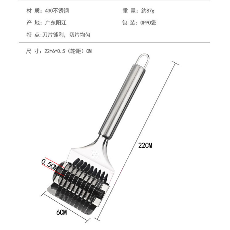 不锈钢手动切面条神器压面条器家用面条机切面压面机做面条的模具-图0