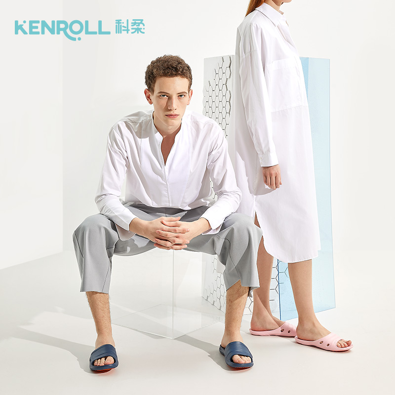 KENROLL科柔老人浴室防滑拖鞋夜光夏男女居家用浴室凉拖_kenroll品牌折扣店_居家布艺-第5张图片-提都小院