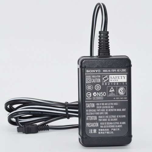 索尼原装AC-L200B\L200C\L200D摄像机适配器充电器PJ790 AXP35AX45 AX60NEX-VG20EVG30EH CX450 CX900E PJ540 - 图1