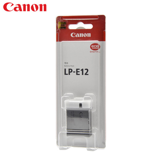 佳能微单LP-E12 100D EOS M M2 M10 M50 M100 SX70 相机 原装电池 - 图0
