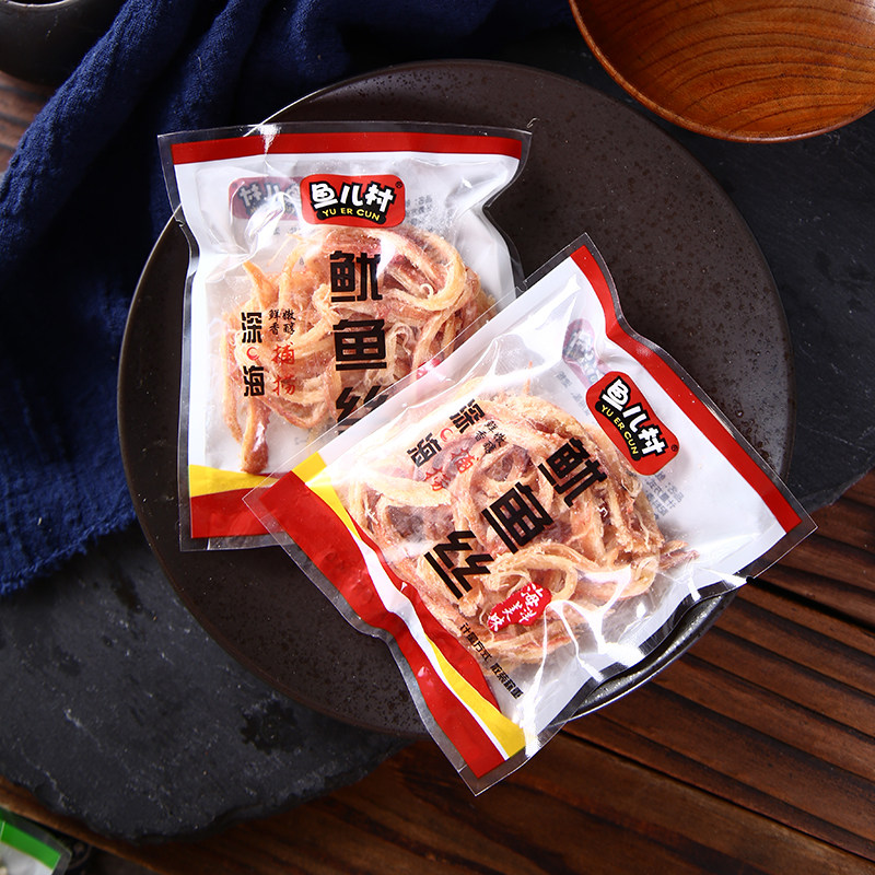 鱼儿村鱿鱼丝烤鱼片独立小包装即食海味零食小吃手撕鱼肉大连特产,淘宝优惠券,粉丝福利购,淘宝优惠卷