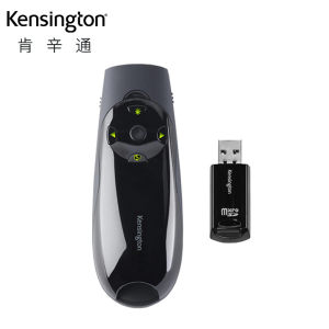 肯辛通Kensington无线翻页笔激光笔ppt演示器K72425红光Presenter