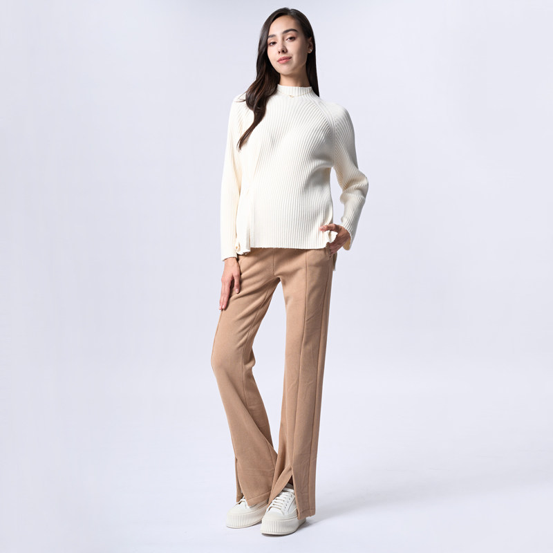 孕妇喇叭裤秋冬新款外穿灯芯绒保暖微喇裤子冬季加绒加厚开叉长裤,淘宝优惠券,粉丝福利购,淘宝优惠卷