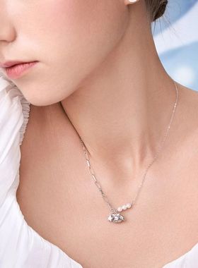 美乐蒂珍珠星光许愿兔项链