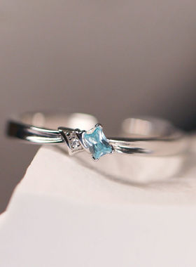 恋与制作人恋与白起 生日主题套戒——风起翩跹 开口戒指主戒副戒