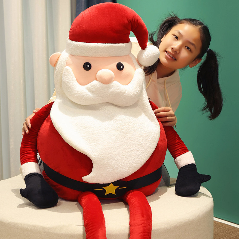 圣诞老人玩偶圣诞节装饰客厅布置摆件雪人公仔树女宝男生儿童礼物,淘宝优惠券,粉丝福利购,淘宝优惠卷