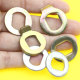 ອຸປະກອນເສີມລົດໄຟຟ້າ motor shaft stopper 14/16mm square gasket rear axle pad brake disc pad anti-rotation pad