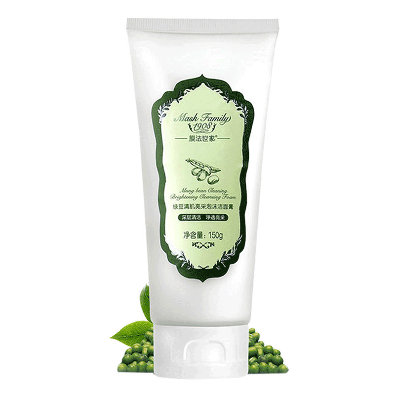 膜法世家氨基酸女男士专用补水绿豆 膜法世家1908日照店洁面