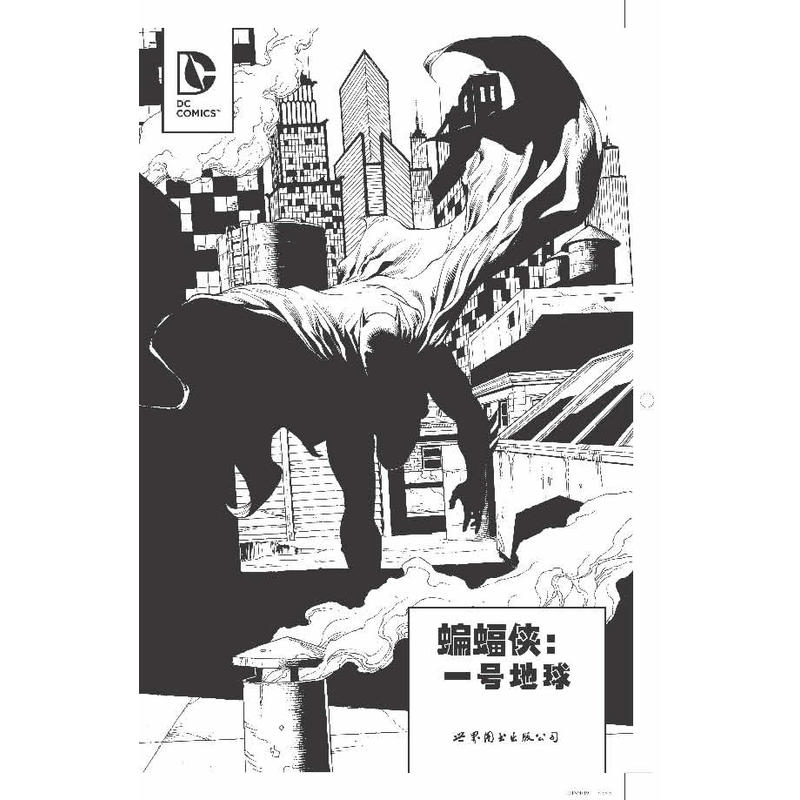 正版书 DC英雄漫画：蝙蝠侠:一号地球 乔夫琼斯、 加里弗兰克著 世图欧美漫画书籍 - 图1