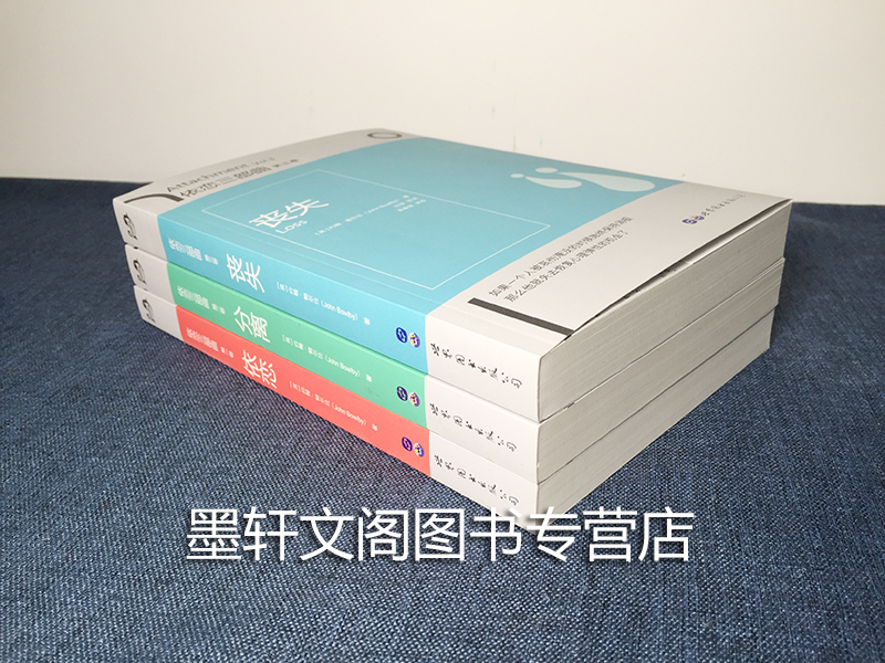 正版  依恋三部曲（依恋+分离+丧失）套装3册    [英]约翰鲍尔比著 世界图书出版公司 世图心理学书籍 - 图2