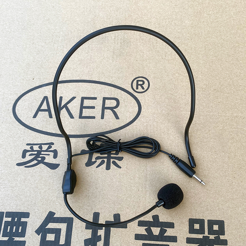 AKER/爱课 耳麦话筒头戴麦扩音器麦克风小蜜蜂耳麦扩音机耐用耳咪 - 图2