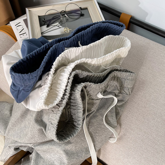 Five-point high-waist versatile style running mid-pants sports shorts