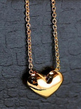 跨境时尚优雅甜美桃心形可爱短款