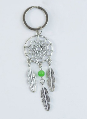 ebay速卖通货源合金捕梦网金属钥