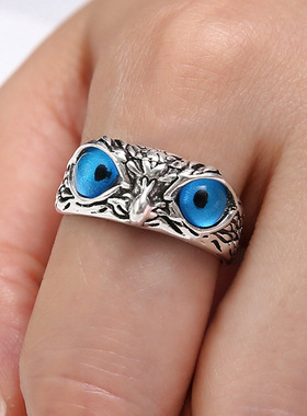 欧美外贸跨境热销潮流复古猫头鹰