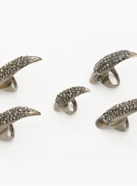 JZ0002万圣节魔鬼戒指欧美复古鹰